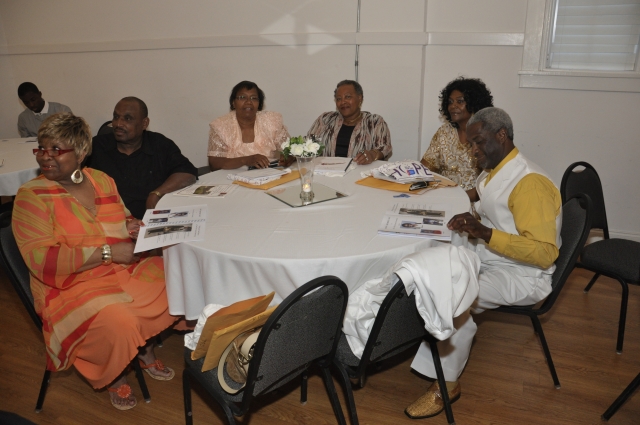 JAW Class of 1971 - Gwen and Rodney Slade, Ruby Oneal, Ernestine Spencer, Celestine Hudson and guest