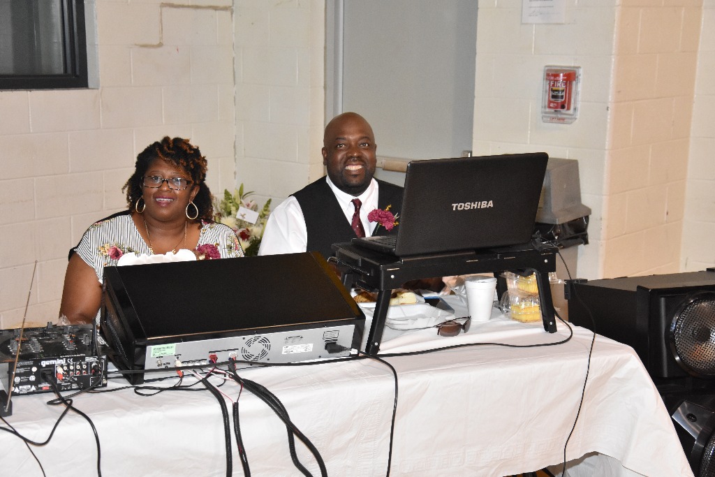 The Mayor and Wife;  Ricky & Onike Credle